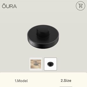 Oura Ring Gen3 Charger in Black